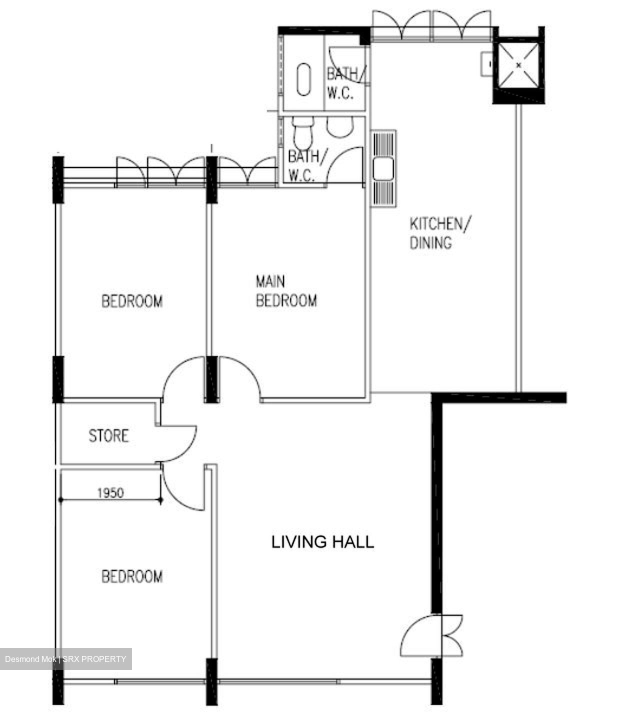 Blk 131 Bedok North Avenue 3 (Bedok), HDB 4 Rooms #555837201